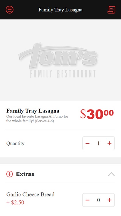 Tom's Family Restaurant