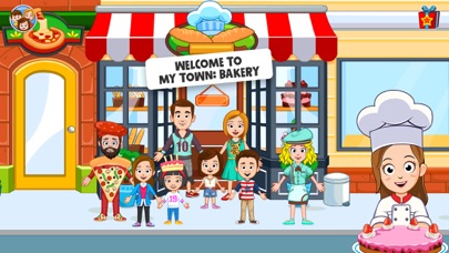 How to cancel & delete My Town : Bakery from iphone & ipad 1