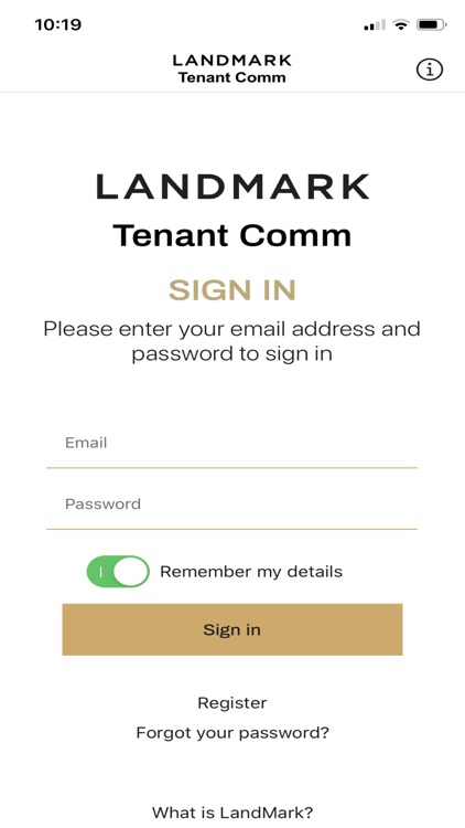 LANDMARK Tenant Comm