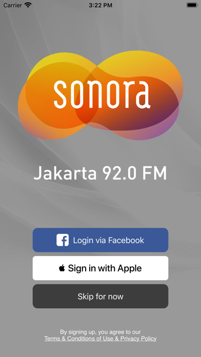 How to cancel & delete Radio Sonora Jakarta from iphone & ipad 1