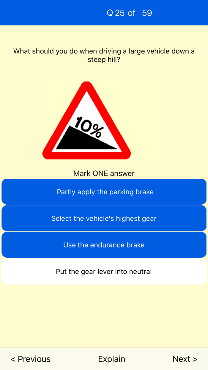 LGV / HGV Lorry Theory Test UK