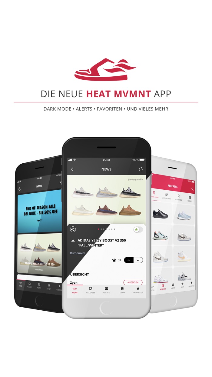 HEAT MVMNT - die Sneaker App