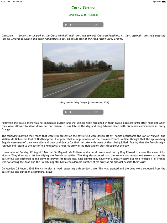 Battle of Crecy Pocket Guide