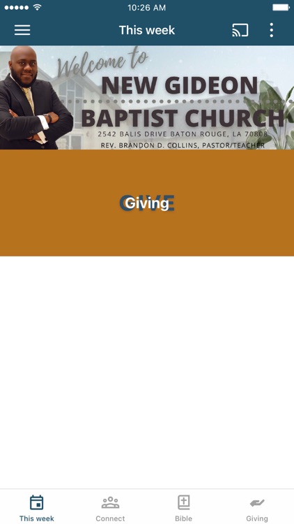 New Gideon Baptist Church