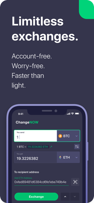 ChangeNOW Limitless Exchange(圖1)-速報App