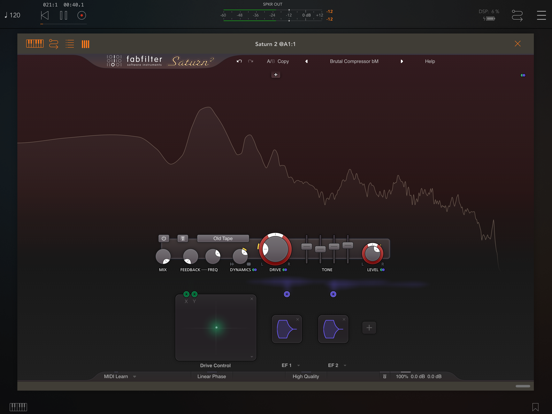 FabFilter Saturn 2 screenshot 2