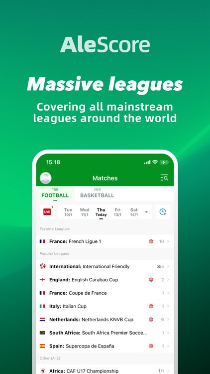 AleScore - Football Live Score