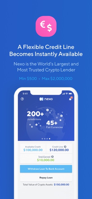 Nexo - Crypto Banking Account(圖3)-速報App