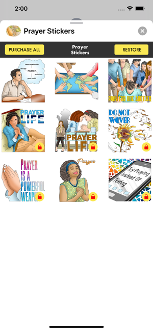 Prayer Stickers(圖1)-速報App