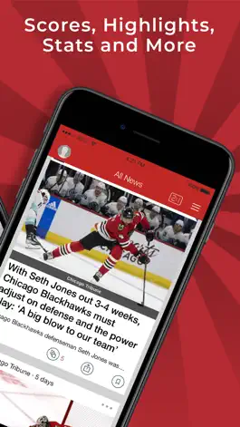 Game screenshot Blackhawks News & Videos apk