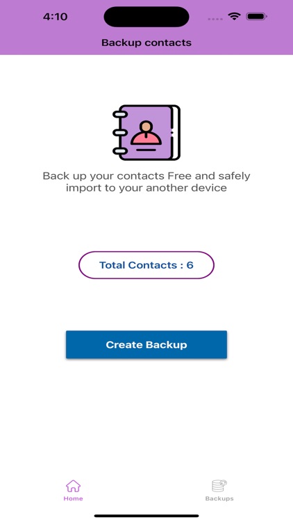 Backup Contacts & Transfer