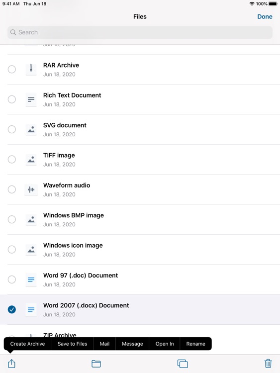 Archiver for iPad screenshot-3
