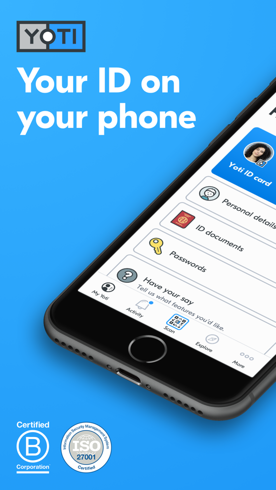 Yoti Your digital identity App for iPhone Free Download Yoti Your