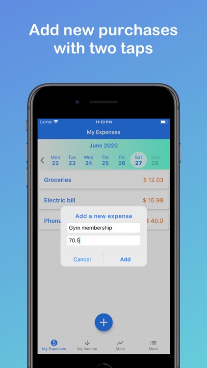 Costy — Expenses Tracker