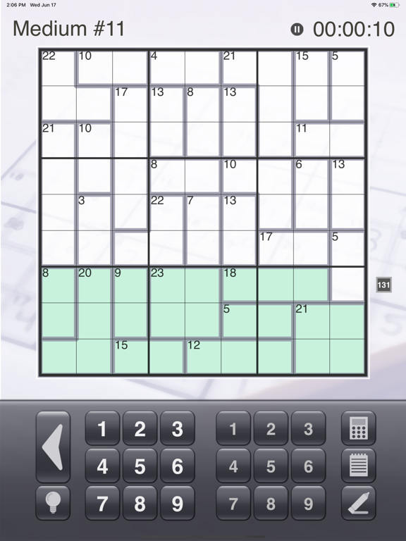 Sudoku Killer: Killer Sudoku Puzzles for Your iPhone and iPad screenshot