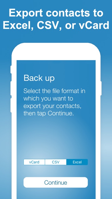 【图】Export Contact(截图1) 【图】Export Contact(截图1)