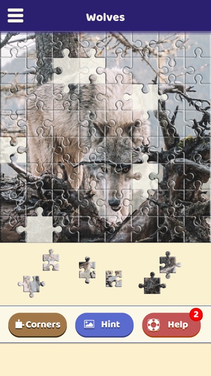 Wolf Lovers Puzzle screenshot-4