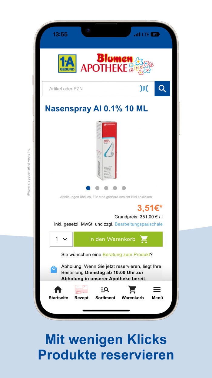 Blumen-Apotheke Schönenberg