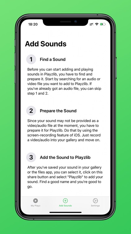 Playzlib - Soundboard App