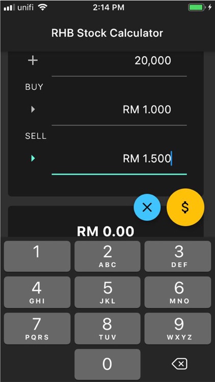 RHB Stock Calculator