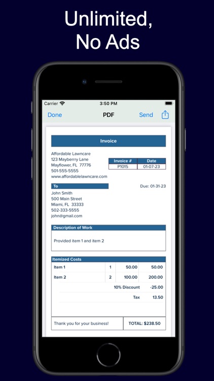 Invoice Max screenshot-3