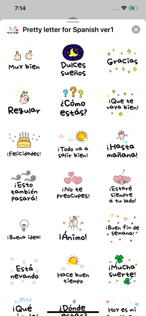 Pretty letter for Spanish ver1(圖3)-速報App