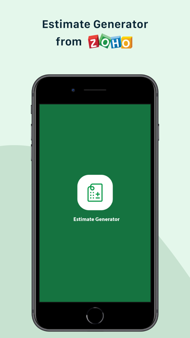 Estimate Generator - Zoho screenshot 4