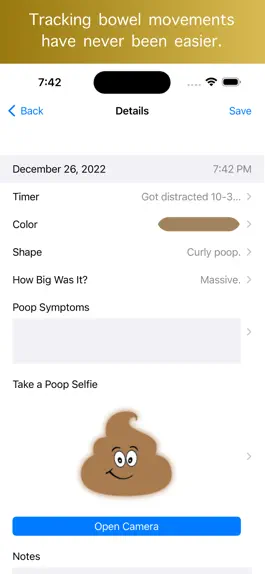 Game screenshot Poop Time Diary Tracker mod apk
