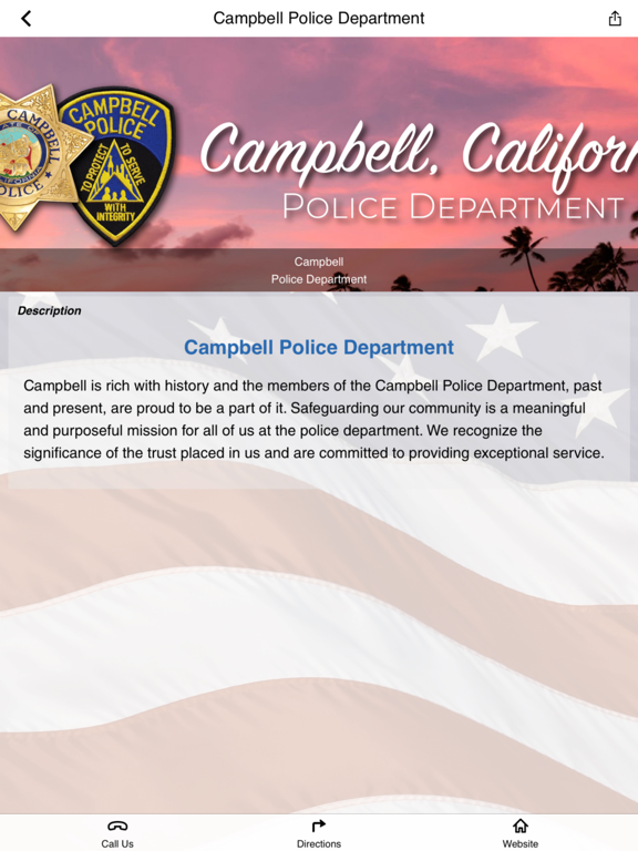 Campbell Police Department screenshot 2