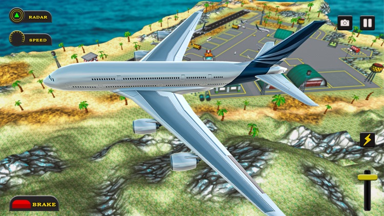 Airplane Flight Flying Sim screenshot-3