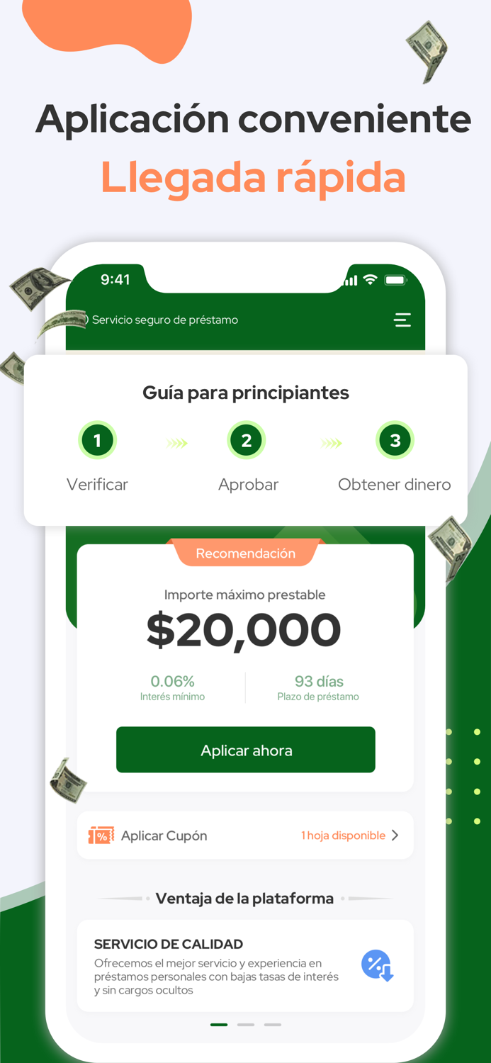 WePréstamo-Dinero y Credito