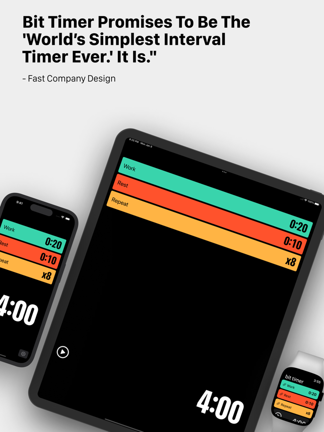 Bit Timer - لقطة شاشة لمؤقت الفاصل الزمني