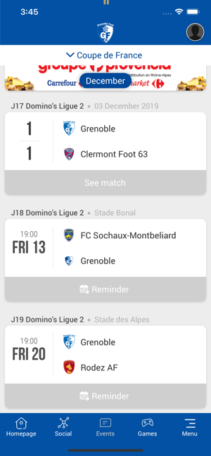 Grenoble Foot 38(圖2)-速報App