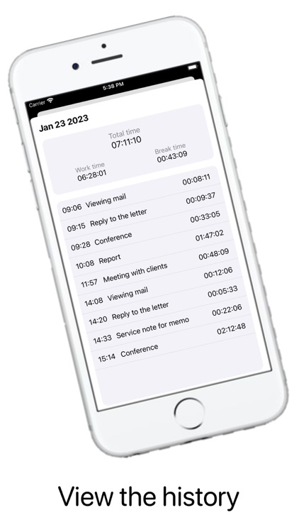 SeTime: Time and task tracker