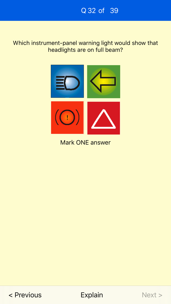 Driving Theory Test - 2021