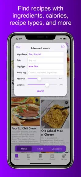 Game screenshot Food Guru: Recipes and more apk