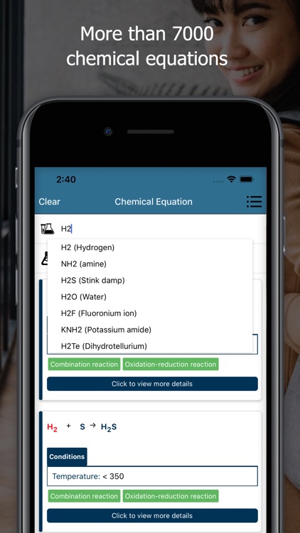 Chemical Equation Dictionary