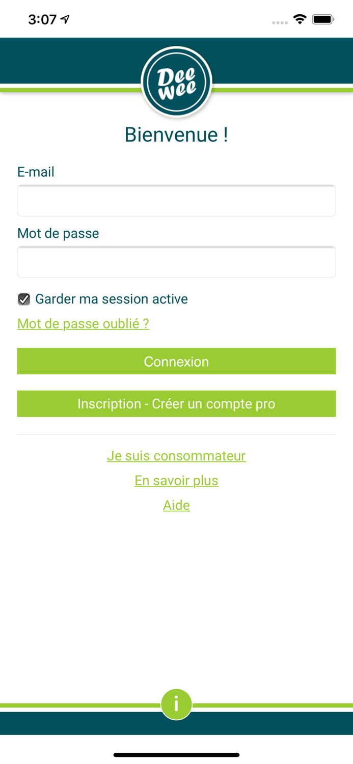 DeeWee Retailer Admin