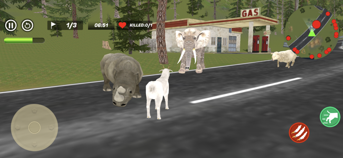 Mad Goat Simulator Animal Game