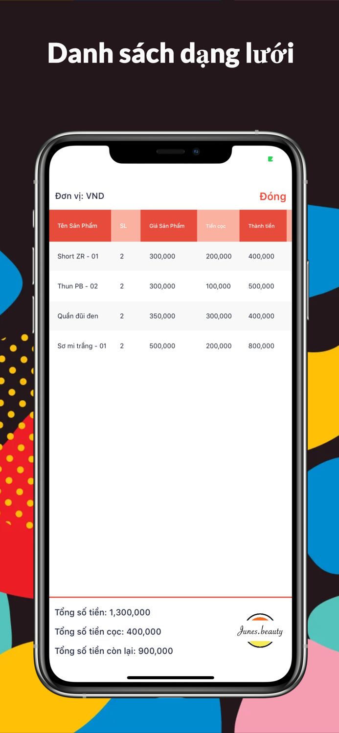 HPOrderList-Quản Lý Khách Hàng