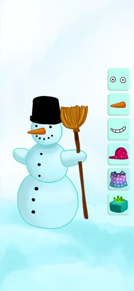 Game screenshot Make a Little Snowman hack