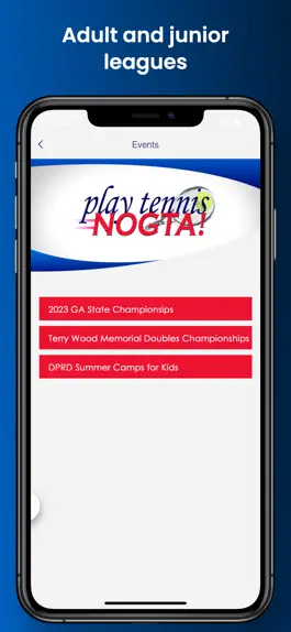 Game screenshot North Georgia Tennis Assoc. apk