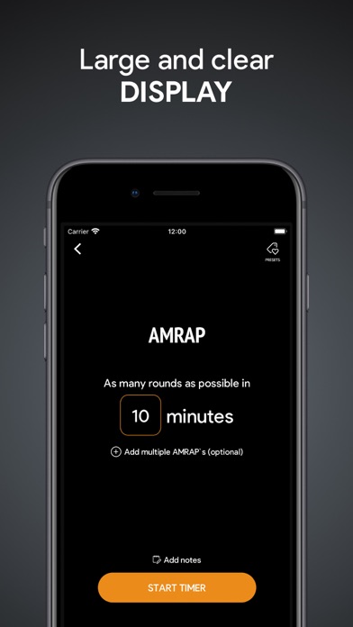 SmartWOD Timer - WOD Timer screenshot 3