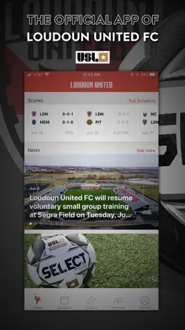 Game screenshot Loudoun United FC Official App mod apk