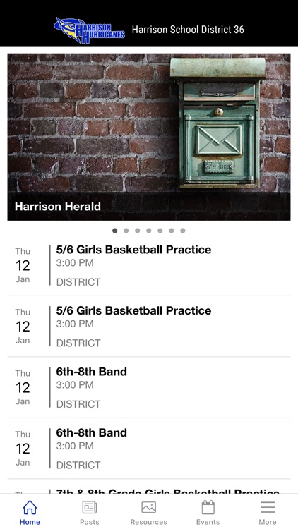 Harrison School District App