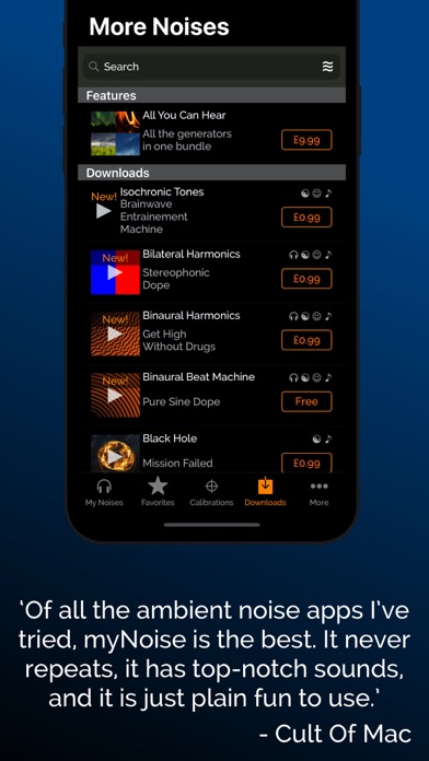 myNoise | Relax, Slee... screenshot1