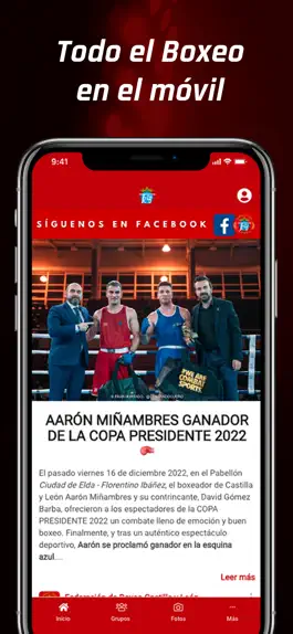 Game screenshot Fed. Boxeo Castilla y León mod apk