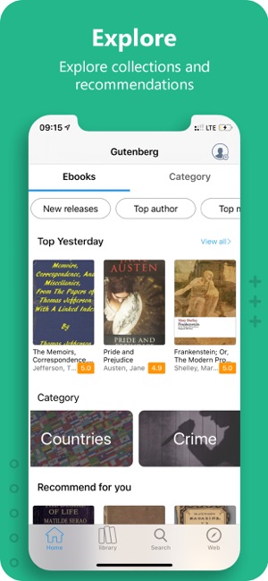 Gutenberg Ebook Reader(圖3)-速報App