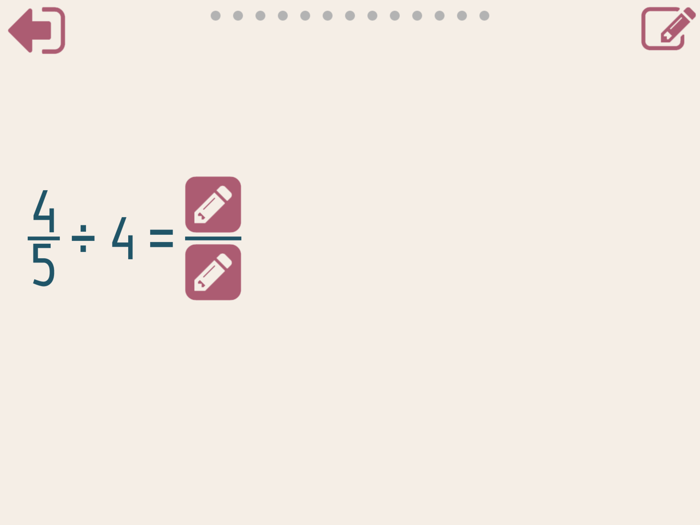 Math Shot Dividing Fractions