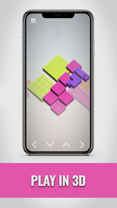 Isometric Squares - puzzle ² screenshot 3
